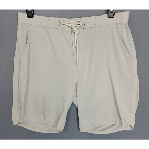 Reel Life Shorts Fishing Shorts Mens XXL Beige Fast Dry 7" Inseam Lightweight - Picture 1 of 12